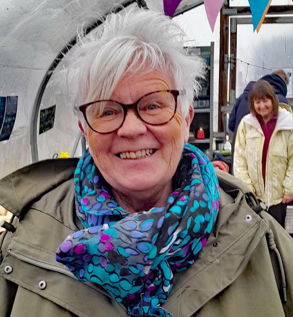Helen Bodkin, Chair of the Eastney and Milton Allotments Committee.